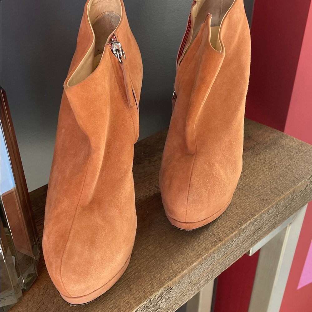 Giuseppe Zanotti High Heel Ankle Boots. Peach 🍑 size 37.5 37 1/2 - Picture 3 of 16